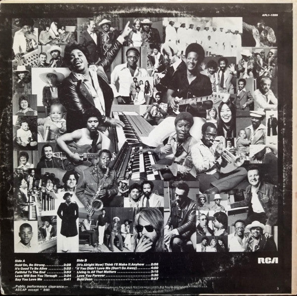 D. J. Rogers : It's Good To Be Alive (LP, Album, RCA)