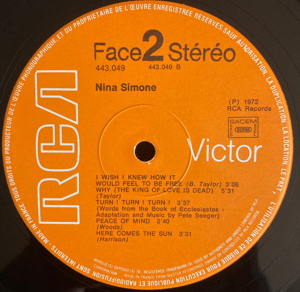 Nina Simone : My Way (LP, Comp)