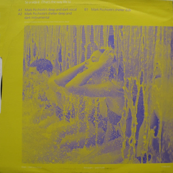 Pet Shop Boys : Se A Vida É (That's The Way Life Is) (12", Promo, 1)