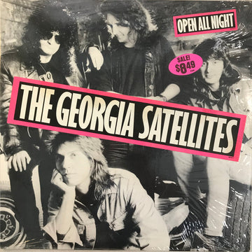 The Georgia Satellites : Open All Night (LP, Album, All)