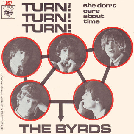 The Byrds : Turn! Turn! Turn! (7", Single)