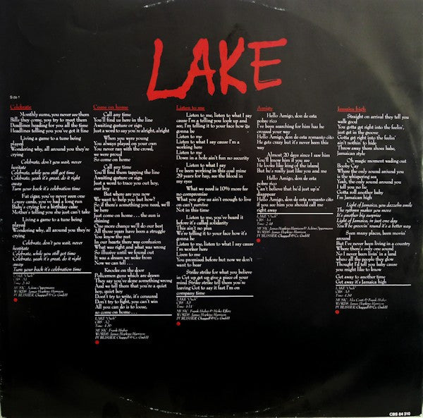 Lake (2) : Ouch! (LP, Album)