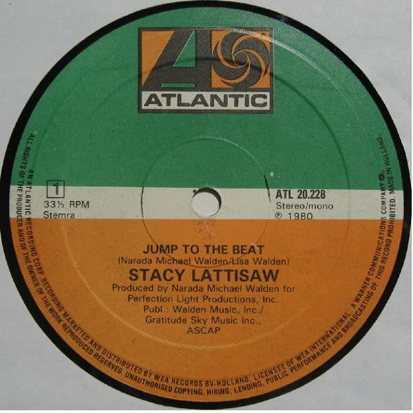Stacy Lattisaw : Dynamite / Jump To The Beat (12", Maxi, M/Print)