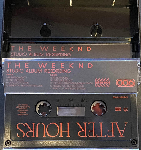 The Weeknd : After Hours  (2xCass, Album, Dlx, Ltd, Bla)