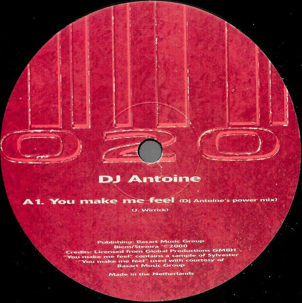 DJ Antoine : You Make Me Feel (12")