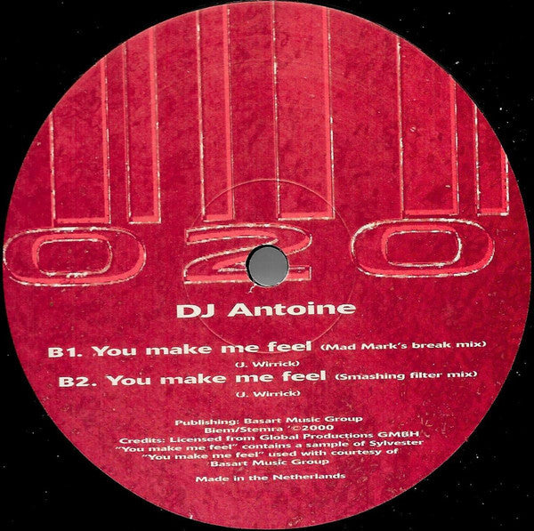 DJ Antoine : You Make Me Feel (12")