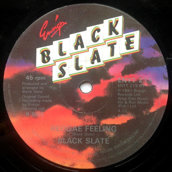 Black Slate : Live A Life (12")
