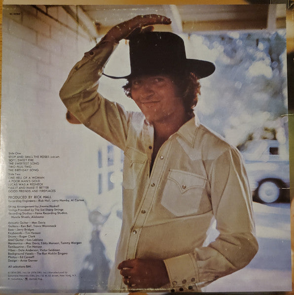 Mac Davis : Stop And Smell The Roses (LP, Album, San)