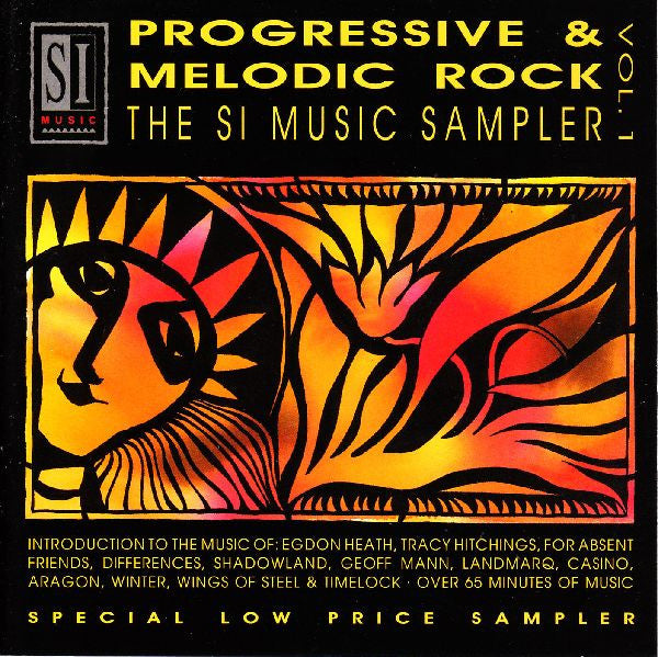 Various : Progressive & Melodic Rock Vol. 1 • The SI Music Sampler (CD, Comp, Smplr)