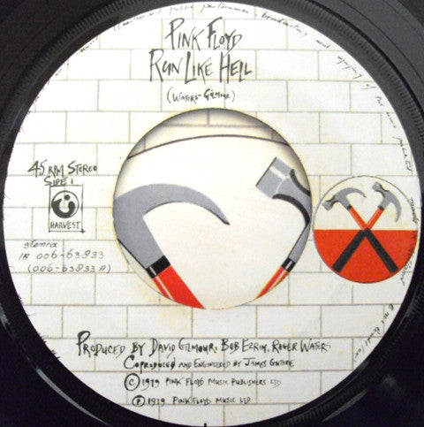 Pink Floyd : Run Like Hell (7", Single)