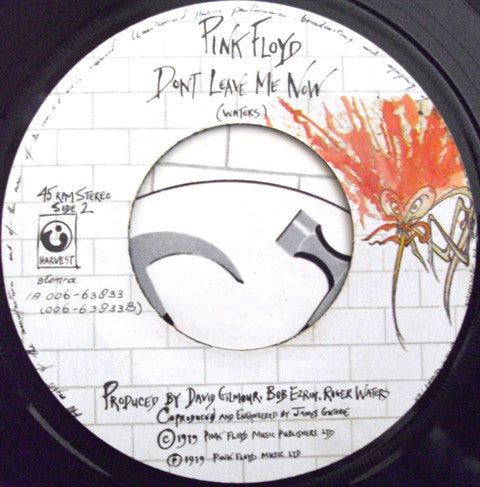 Pink Floyd : Run Like Hell (7", Single)