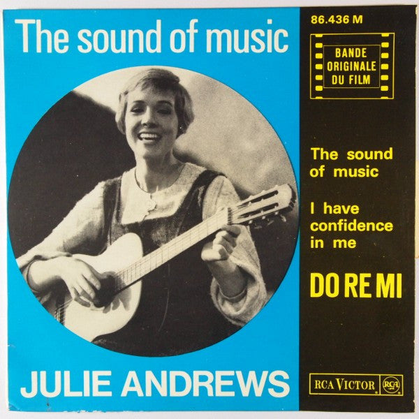 Julie Andrews : The Sound Of Music (7", EP, Mono)