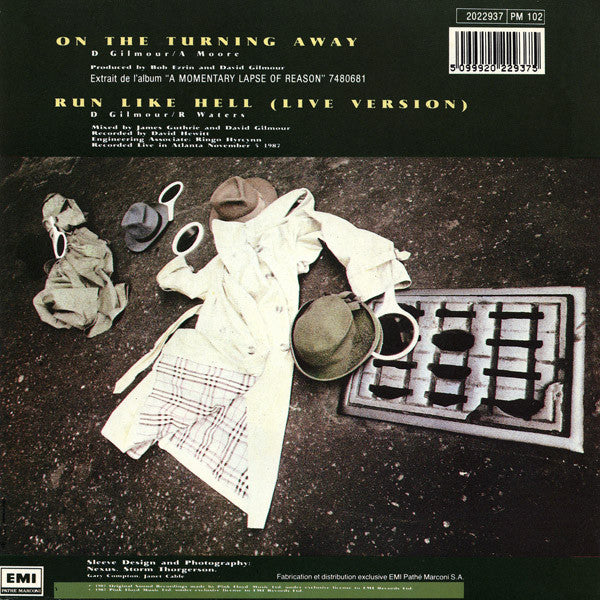 Pink Floyd : On The Turning Away (7", Single)