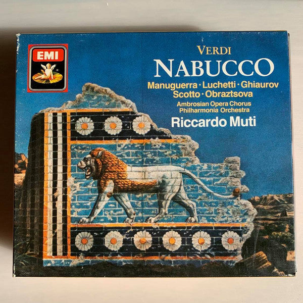 Giuseppe Verdi, Matteo Manuguerra, Veriano Luchetti, Nicolai Ghiaurov, Renata Scotto, Elena Obraztsova, The Ambrosian Opera Chorus, Philharmonia Orchestra, Riccardo Muti : Nabucco (2xCD, Dig + Box)