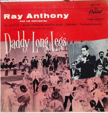 Ray Anthony & His Orchestra : Daddy Long Legs (7", EP)