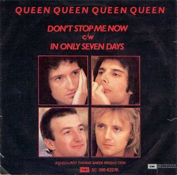 Queen : Don't Stop Me Now (7", Single)