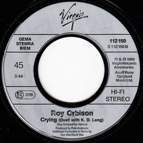 Roy Orbison : She's A Mystery To Me (7", Single)