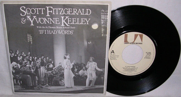 Scott Fitzgerald & Yvonne Keeley With The St. Thomas Moore School Choir : If I Had Words (7", Single)