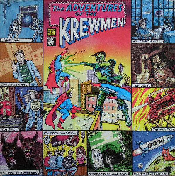 The Krewmen : The Adventures Of The Krewmen (LP, Album)