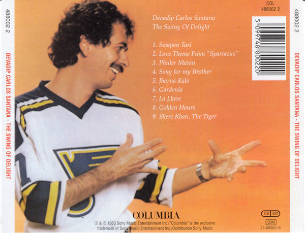 Carlos Santana : The Swing Of Delight (CD, Album, RE)