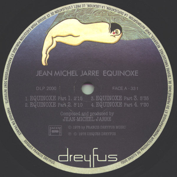 Jean-Michel Jarre : Equinoxe (LP, Album, RE)