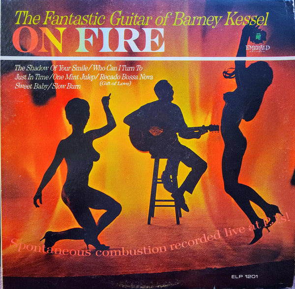 Barney Kessel : On Fire (LP, Album, Mono)