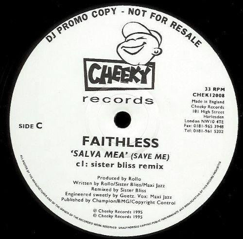 Faithless : Salva Mea (Save Me) (2x12", Promo)