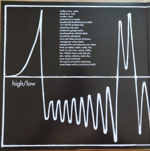 Nada Surf : High/Low (LP, Album, Ltd, Num, RE, RM, Gol)