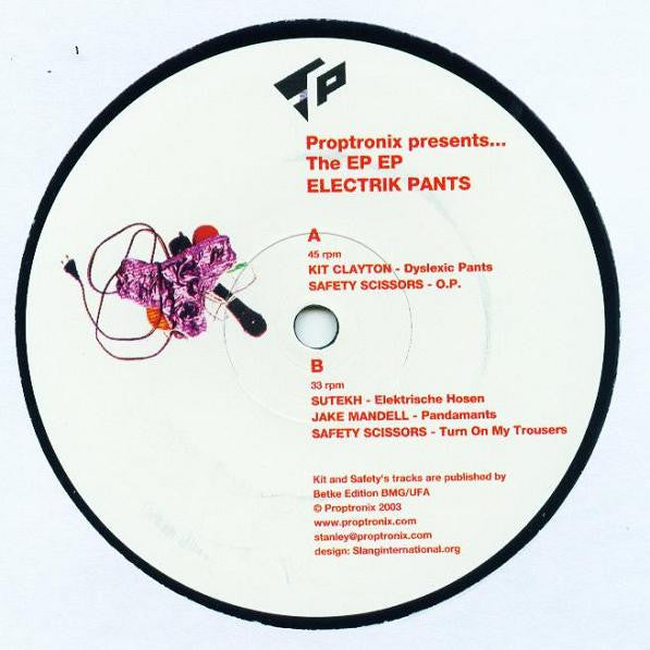 Various : Electrik Pants (12", Comp)