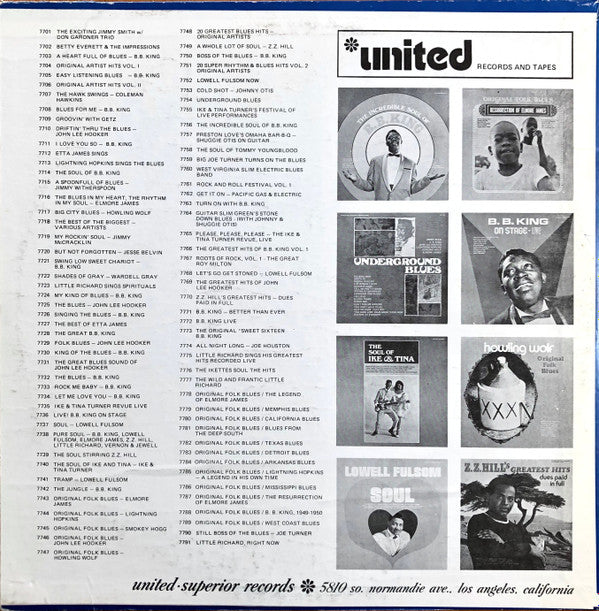 Various : Underground Blues (LP, Comp, RE)