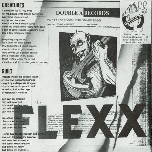 Flexx (5) : Creatures/Guilt (7")
