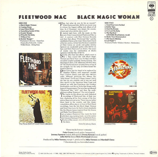 Fleetwood Mac : Black Magic Woman (LP, Comp)