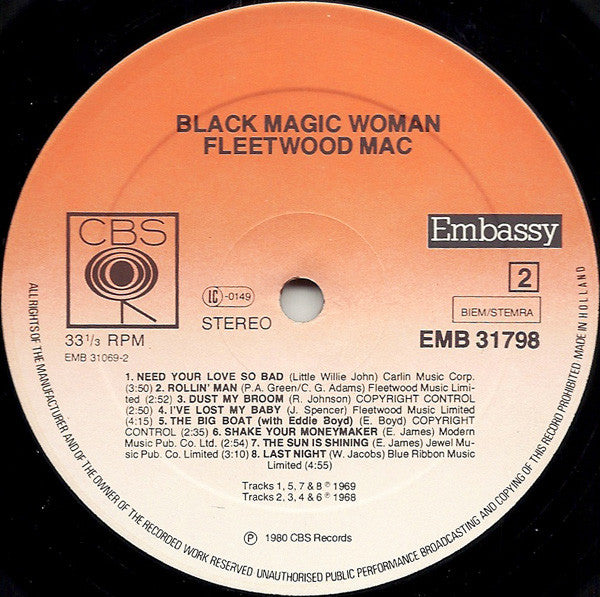 Fleetwood Mac : Black Magic Woman (LP, Comp)