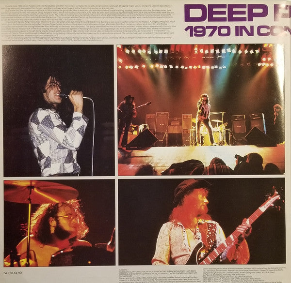 Deep Purple : In Concert (2xLP, Album)