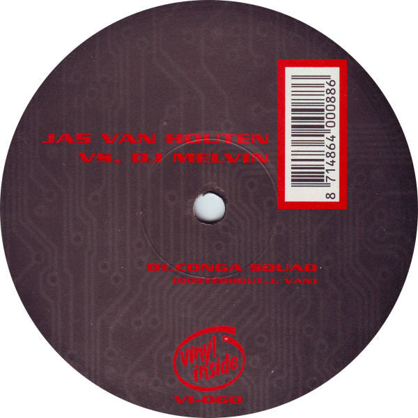 Jas Van Houten Vs. DJ Melvin : Span The Globe (12")