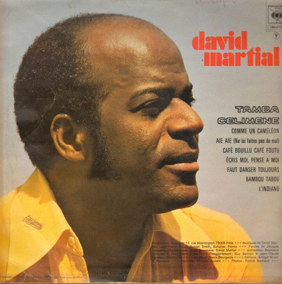 David Martial : Tamba (LP, Album)