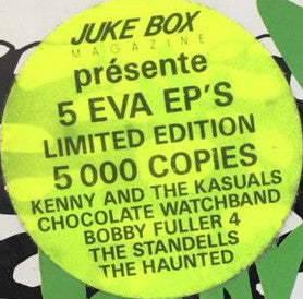 The Standells, The Haunted (2), The Bobby Fuller Four, The Chocolate Watchband, Kenny & The Kasuals : Juke Box Magazine Présente 5 Eva EP's (5x7", EP, Mono, Num + Comp, Ltd)