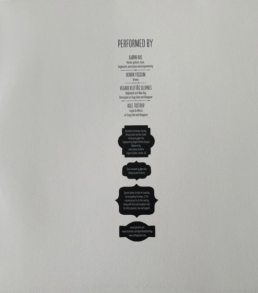 Bjørn Riis : Lullabies In A Car Crash (2xLP, Album, Ltd, RE, 180)