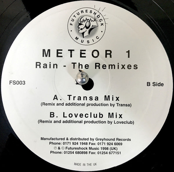 Meteor 1 : Rain - The Remixes (12")