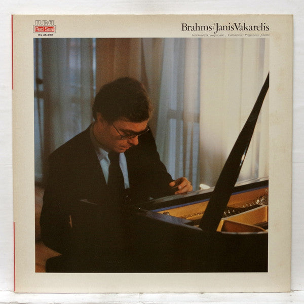 Janis Vakarelis* : Recital Brahms (LP, Gat)