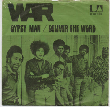 War : Gypsy Man / Deliver The Word (7", Single, Gre)