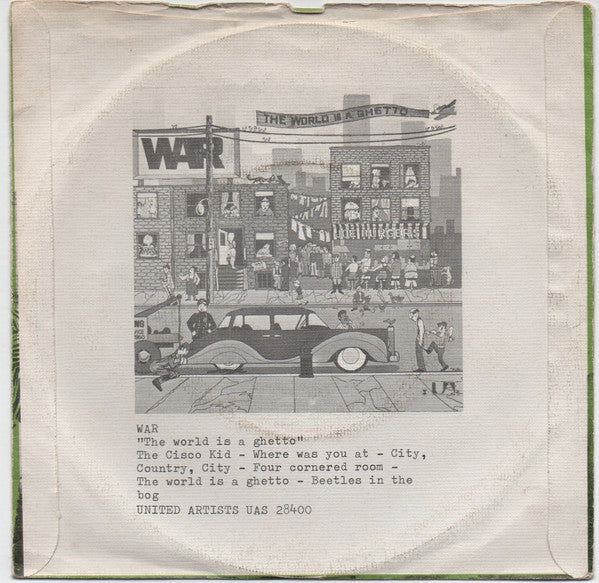 War : Gypsy Man / Deliver The Word (7", Single, Gre)