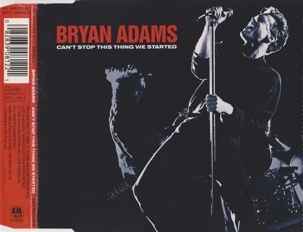Bryan Adams : Can't Stop This Thing We Started (CD, Maxi)