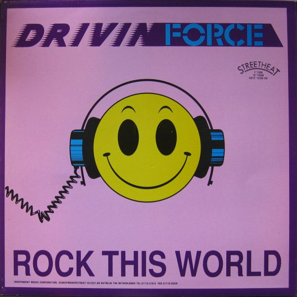 Drivin' Force : Rock This World (12")