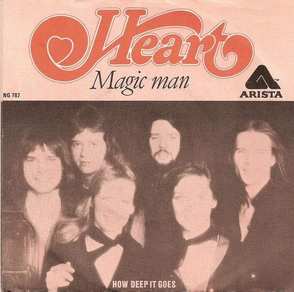 Heart : Magic Man (7", Single)