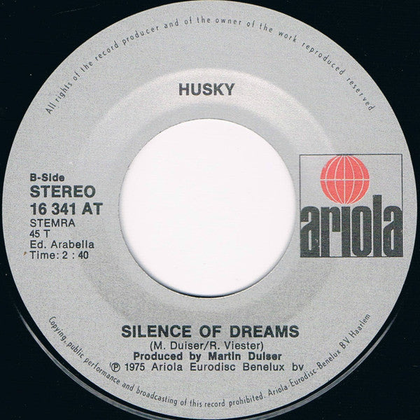 Husky (2) : Give It Up (7", Single)