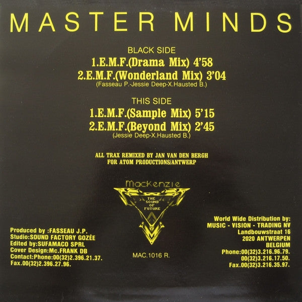 Master Minds : E.M.F. (Remix) (12")