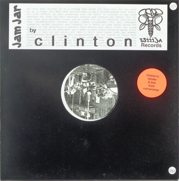 Clinton : Jam Jar (12", S/Sided, Etch)