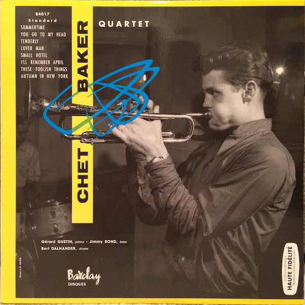 Chet Baker Quartet : Chet Baker Quartet (LP, Album, Mono, RE, RM, 180)