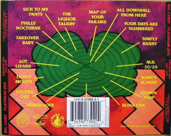Big Chief : Platinum Jive (Greatest Hits 1969-1999) (CD, Album)